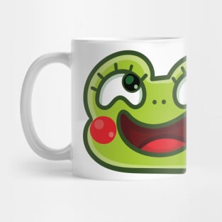 Funny frog face Mug